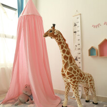 (Pink) Kid Bed Canopy Princess Dome Tent Bedding