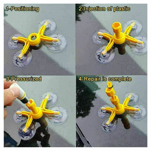 Car Windscreen Repair Kit Crack Chip Windshield Glass Window Screen 1
