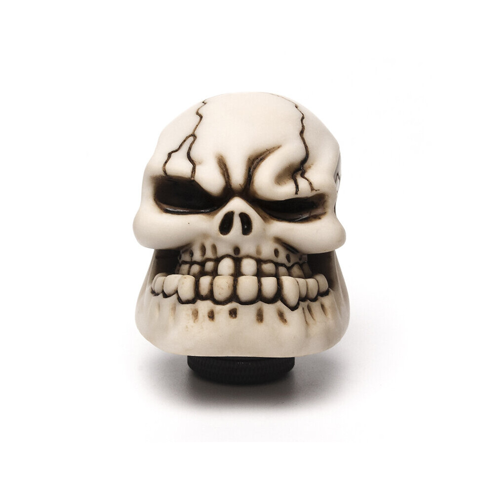 (Style 1) Universal Skull Head For Truck Manual Stick Gear Shift Knob Lever Shifter 647297292314