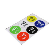 Label Waterproof PET Material NFC Sticker Smart Ntag213 Label Suitable For All Mobile Phones