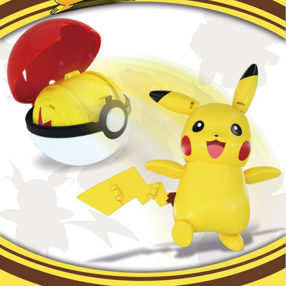 Pokemon Ball Pokeball Kids Figures Action Toys Cartoon Child Pikachu Collection on OnBuy