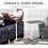 Homcom HOMCOM C-Shaped Mobile End Table Nightstand with Casters Brake Walnut 10