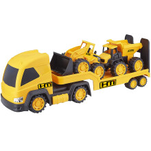 Mega Transport Toy Truck Construction Machine JCB Loader Lorry Dump Dirt Digger