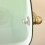 Homcom HOMCOM Banker's Table Lamp w/ Bronze Base, Green Glass Shade, Pull Rope Switch 9