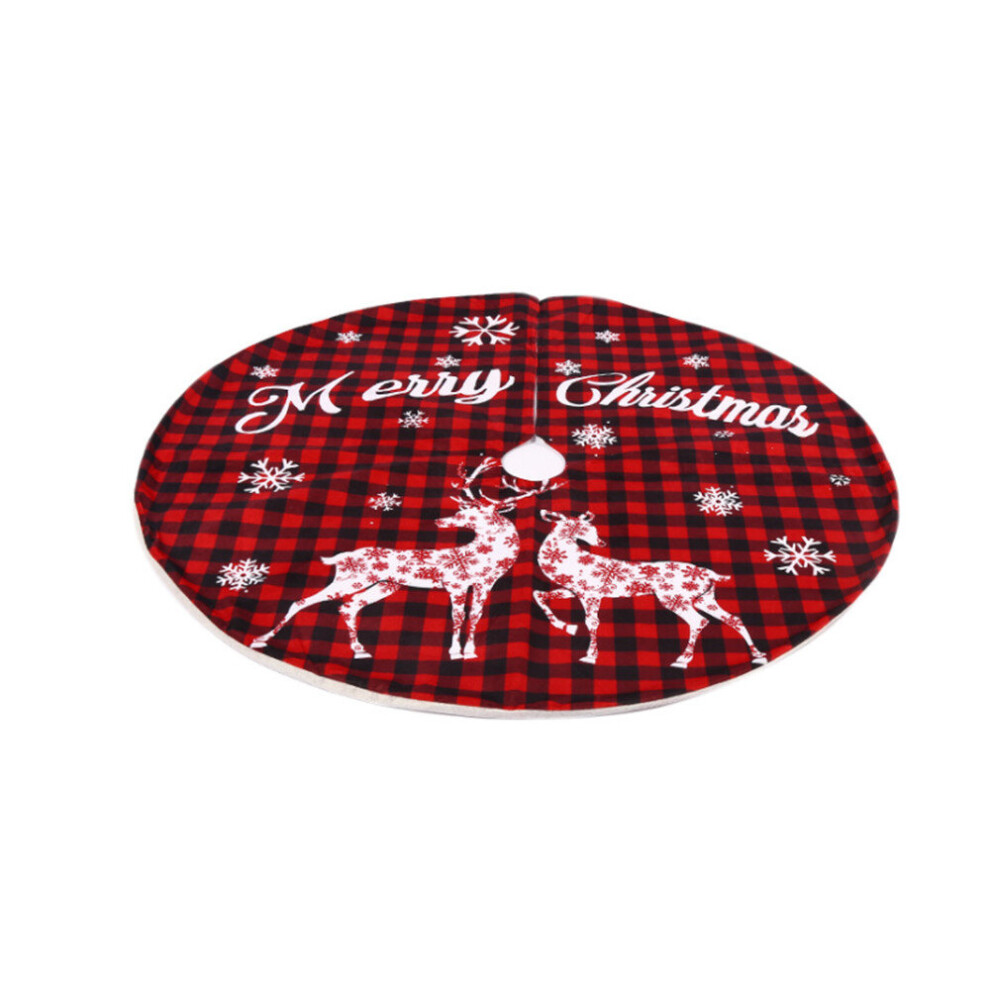Christmas decoration 119CM letter elk Christmas tree bottom decoration Christmas tree skirt-image-OPC-P8GDZWJ-NEW