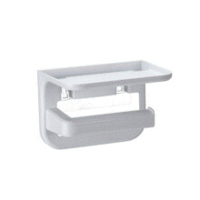 Wall Mounted white Toilet Paper Holder Tissue Paper Holder Roll Holder With Phone Storage Shelf Bathroom Accessories