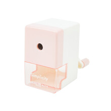 2 Pcs Hand-cranked pencil sharpener, office and school supplies, hand-cranked pencil sharpener