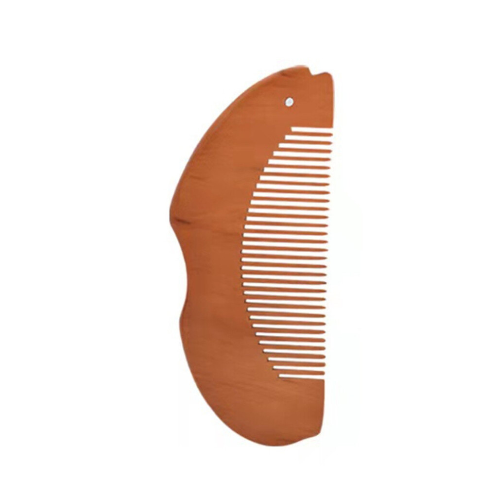 10Pcs Long Curly Hair Smooth Hair Hairdressing Comb Solid Wood Thick Cut Pear Wood Comb