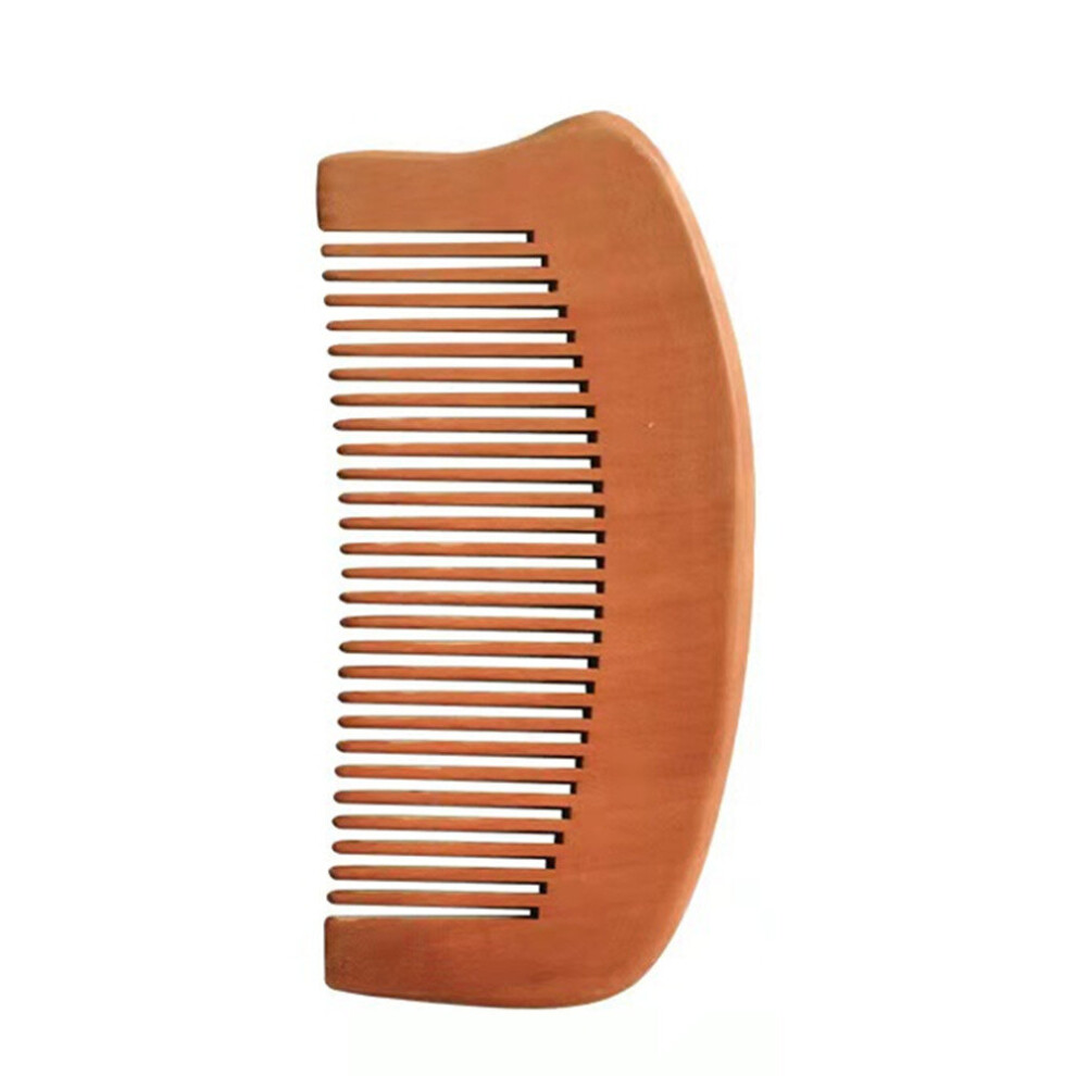 10Pcs Long Curly Hair Smooth Hair Hairdressing Comb Solid Wood Thick Cut Pear Wood Comb
