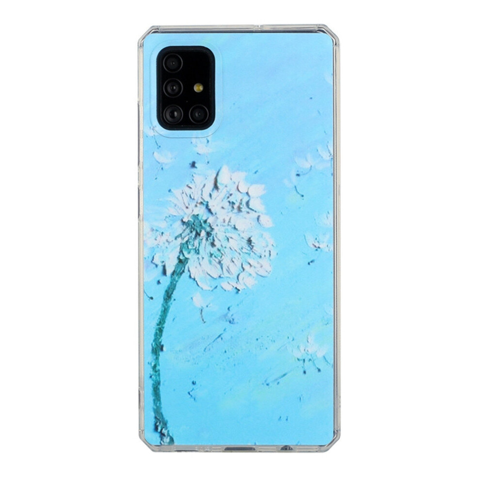2Pc Case For Samsung Galaxy A50 Case Silicone Oil Painting Butterfly Flower Tpu Case Soft Cover Case 774048666787