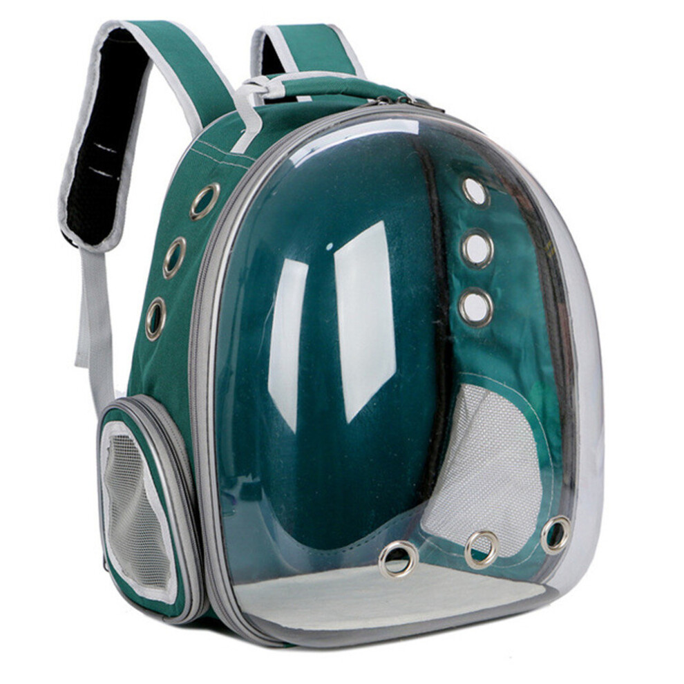 Transparent Space Capsule Pet Out Portable Two-shouldered Panoramic Cage