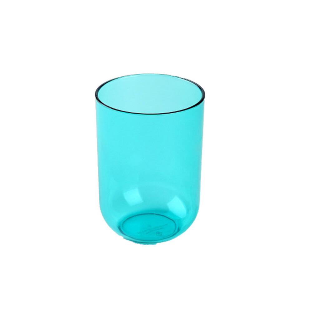 10Pcs Creative Couple Bathroom Wash Cup Plastic Transparent Children's Mouthwash Cup Toothbrush Cover Cup Bathroom Organizer
