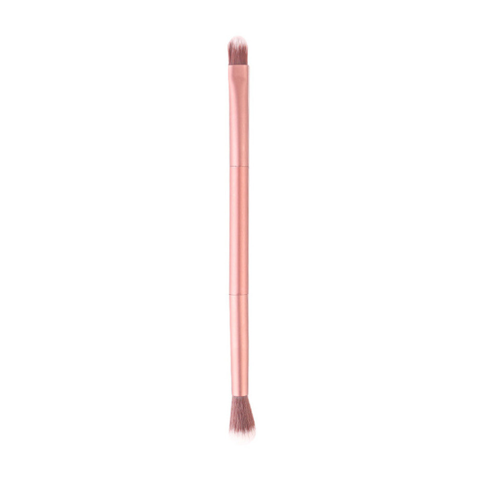 10Pcs Convenient Makeup Brush Single Double Head Smudge Nose Shadow Eye Shadow Brush  Makeup Tool