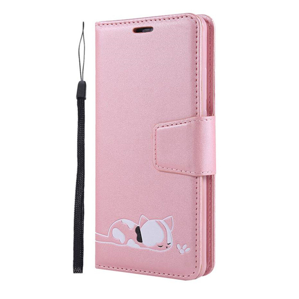 Cute Cat Pu Leather Flip Case For Huawei Honor 20 Wallet Phone Case Funda 774048654852