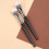 Clear Double-layer Flat Head Single Makeup Brush 2