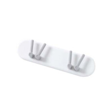 5Pcs Nordic Home Decoration Storage Hooks Storage Rack Kitchen Organizer Wall Mounted Towel Hangers Simple Bathroom Accessories