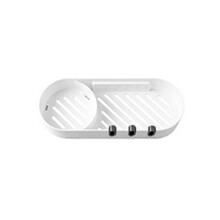 2Pcs Bathroom Wall Hanging Towel Rack Toilet Multifunction Storage Rack Rod Home Accessories Organizer