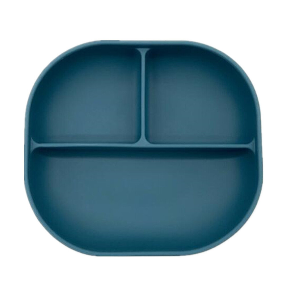 Silicone Suction Cup Tableware Children's Silicone Suction Cup Bowl Tableware Baby Grid Plate