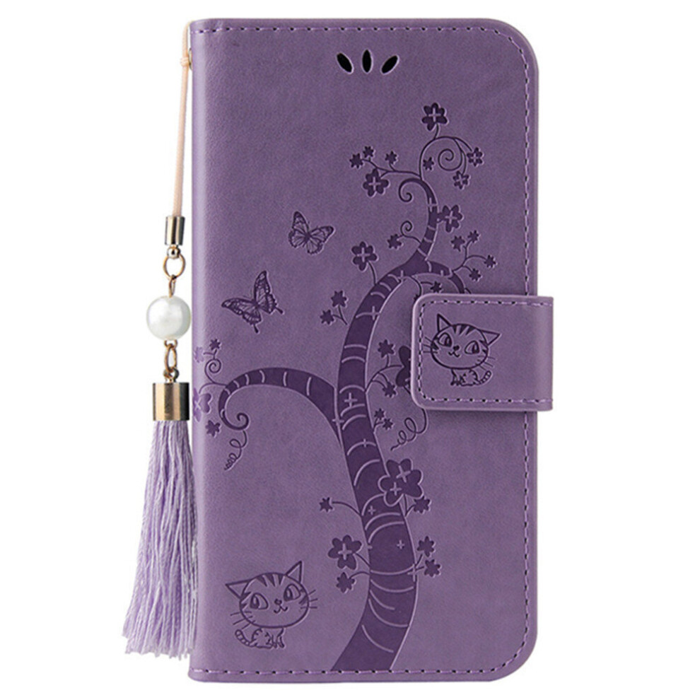 Butterfly Cat Tree Flip Walle Pu Leather Phone Case For Huawei Honor 20 Lite Cover 774048662079