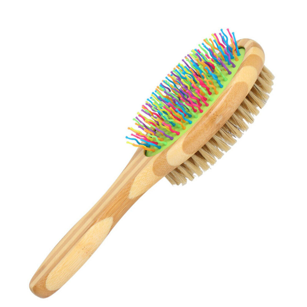 Pet Double-sided Comb Pig Hair Cleaning Comb Pet Products Hair-removing Brush Air Comb