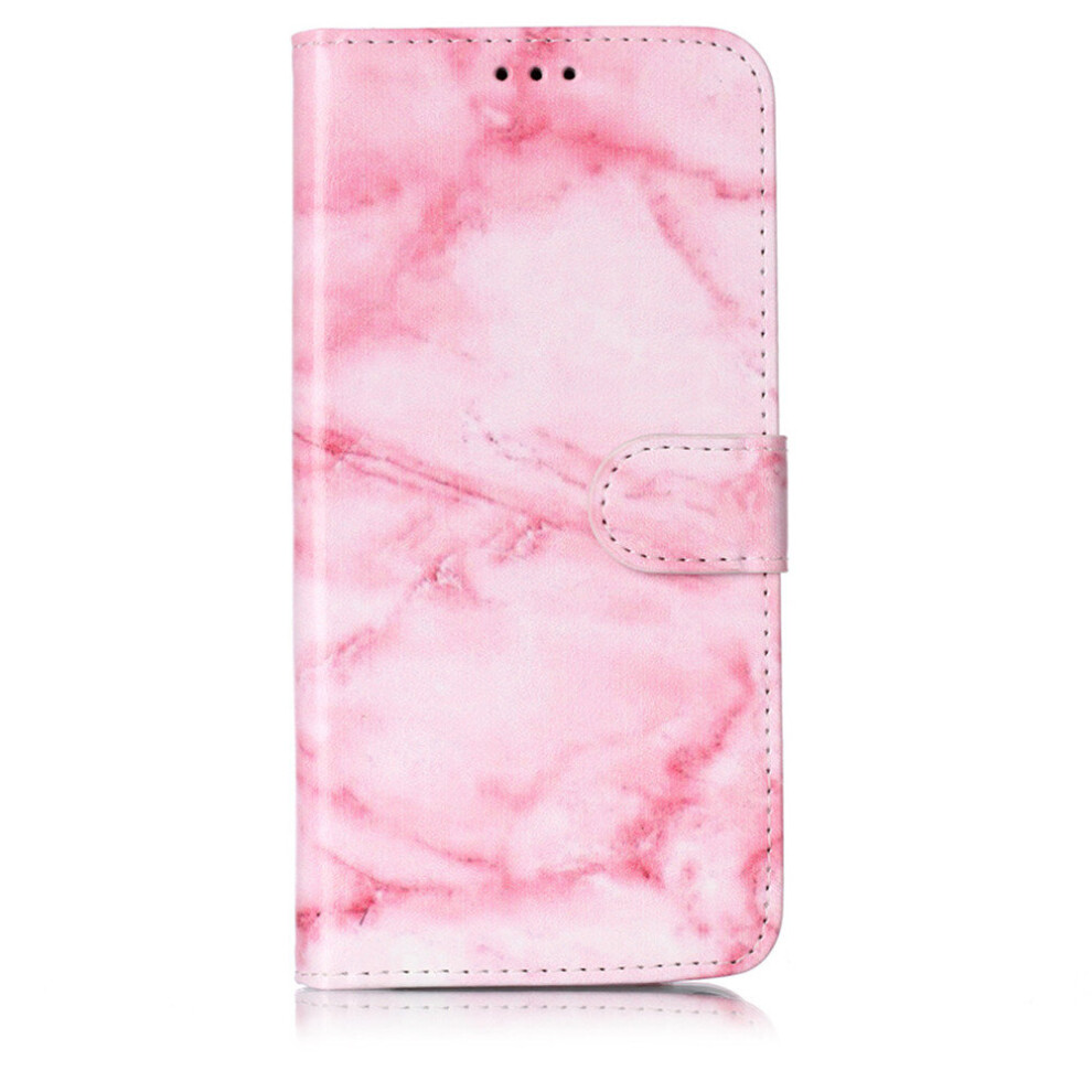 Marble Phone Case For Iphone 11 Pro Max Flip Wallet Pu Leather Card Slot Cover Flower Butterfly 774048662215