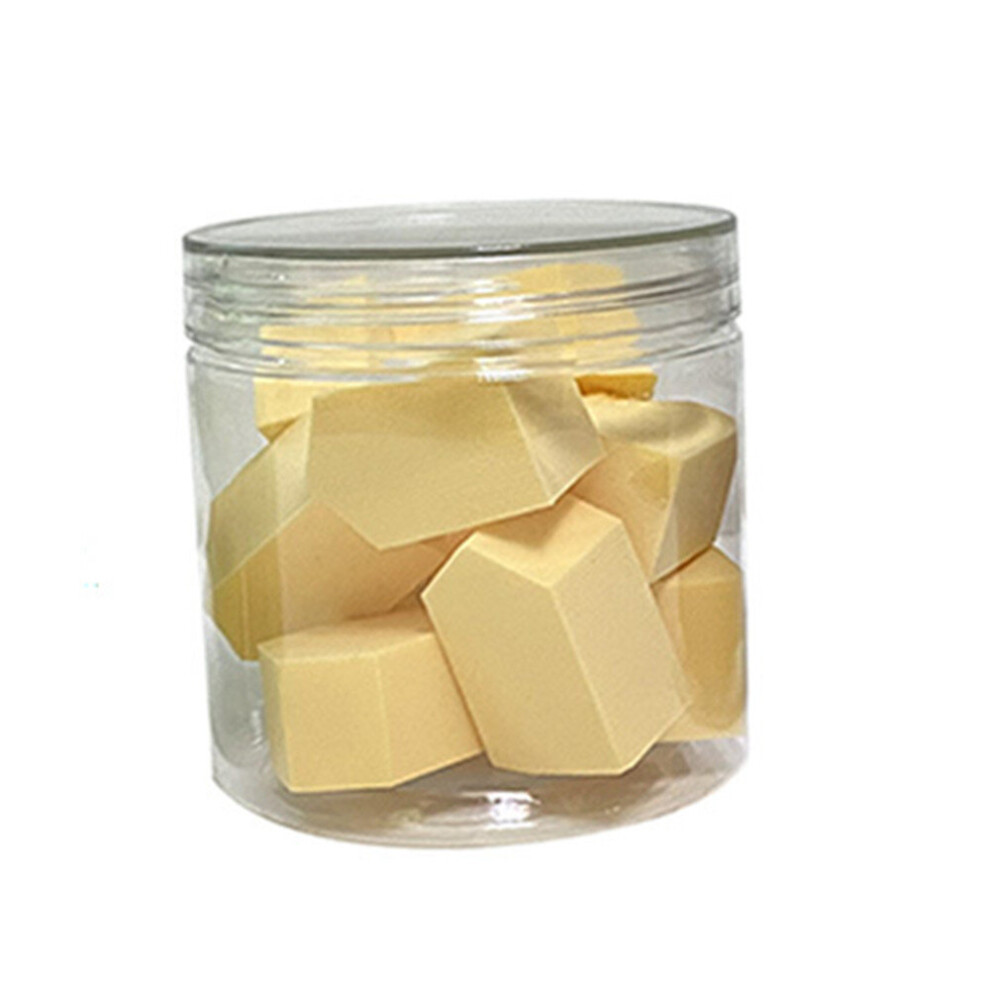 3Set 10Pcs/Set Small House Jelly Puff Wet and Dry House-shaped Pentagonal Sponge Makeup Beauty Egg