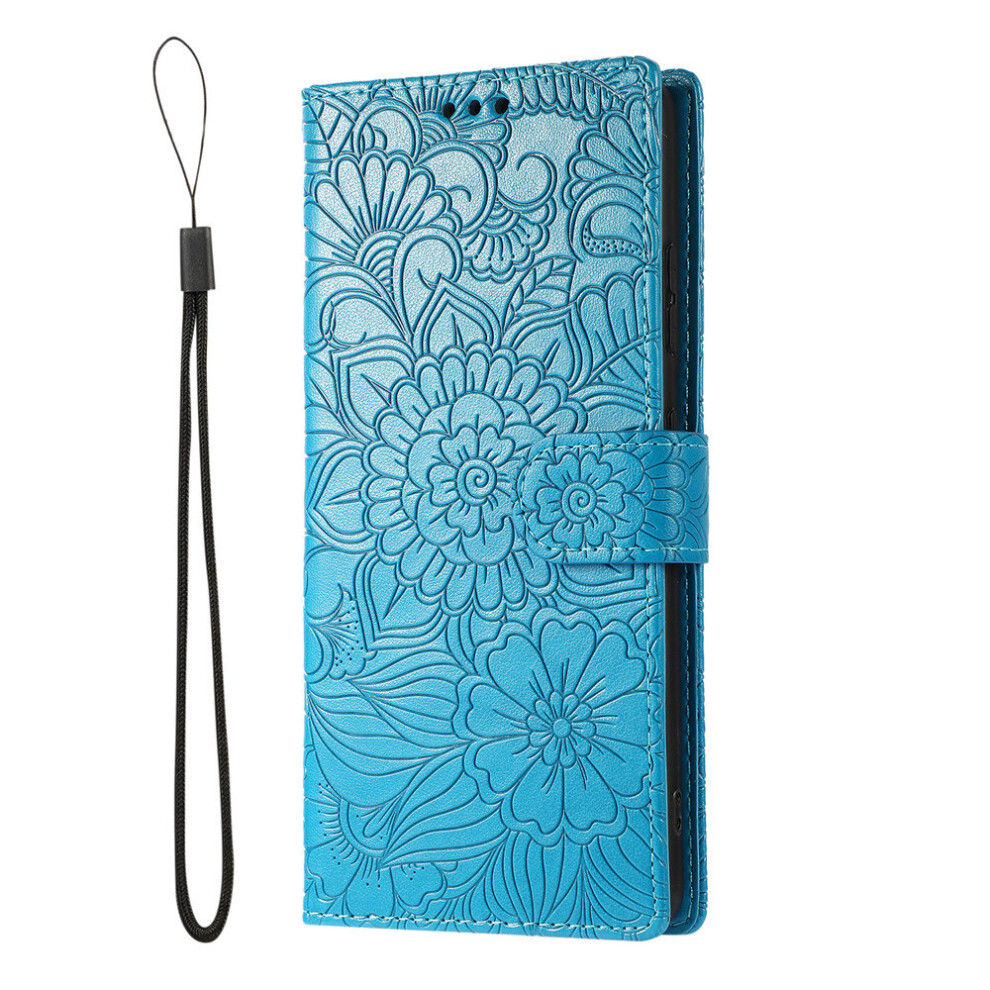 Embossing Pu Leather Phone Case For Samsung Galaxy S9 Wallet Cover 774048672283