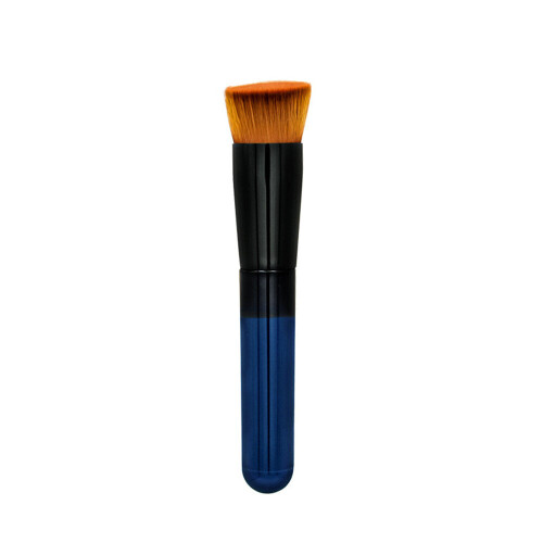 2Pcs Oblique Flat Head BB Brush Portable Beauty Tool