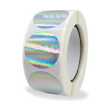 500pcs/roll silver foil labels thank you sticker for business package gift seal labels shipping sticker handmade stationery
