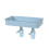 Multi function Toilet lid bathroom rack, traceless hook rack 35*16*25cm 1