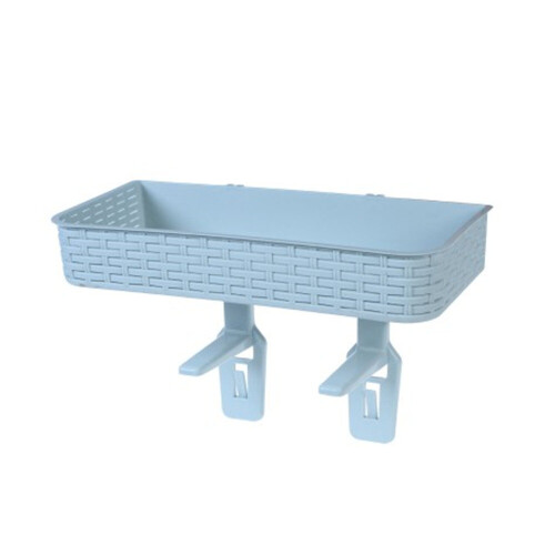 Multi function Toilet lid bathroom rack, traceless hook rack 35*16*25cm