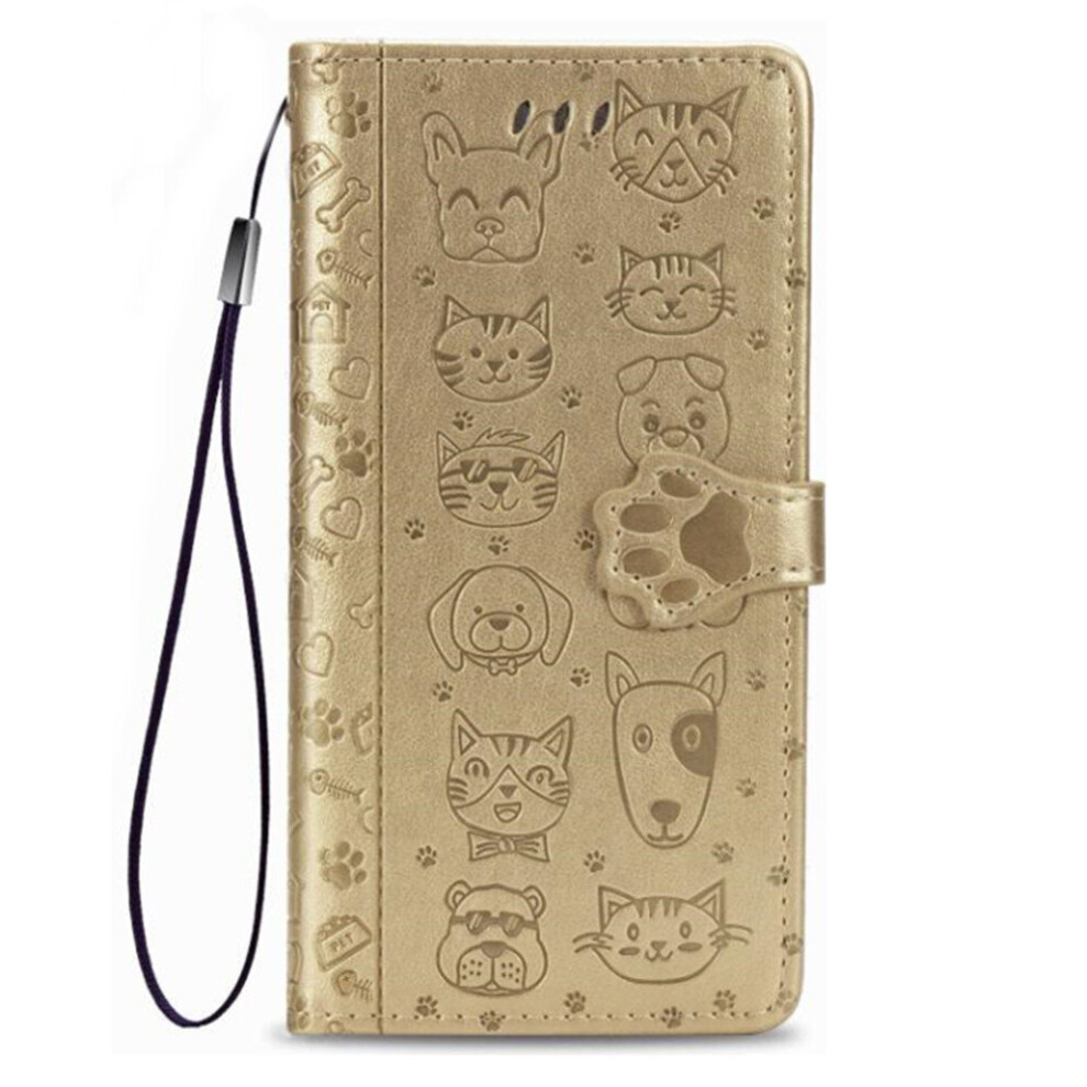 Cartoons Pattern Phone Case For Xiaomi Poco F2 Pro Anti-Fall Cover Pu Leather Skin Case For Poco F2 Pro Coque 774048667814