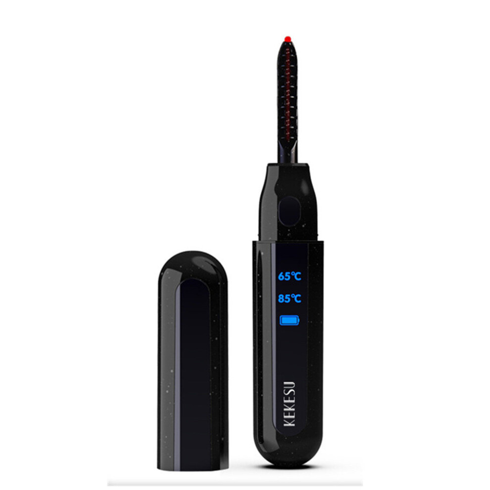 Black New Digital Display Electric Eyelash Curler