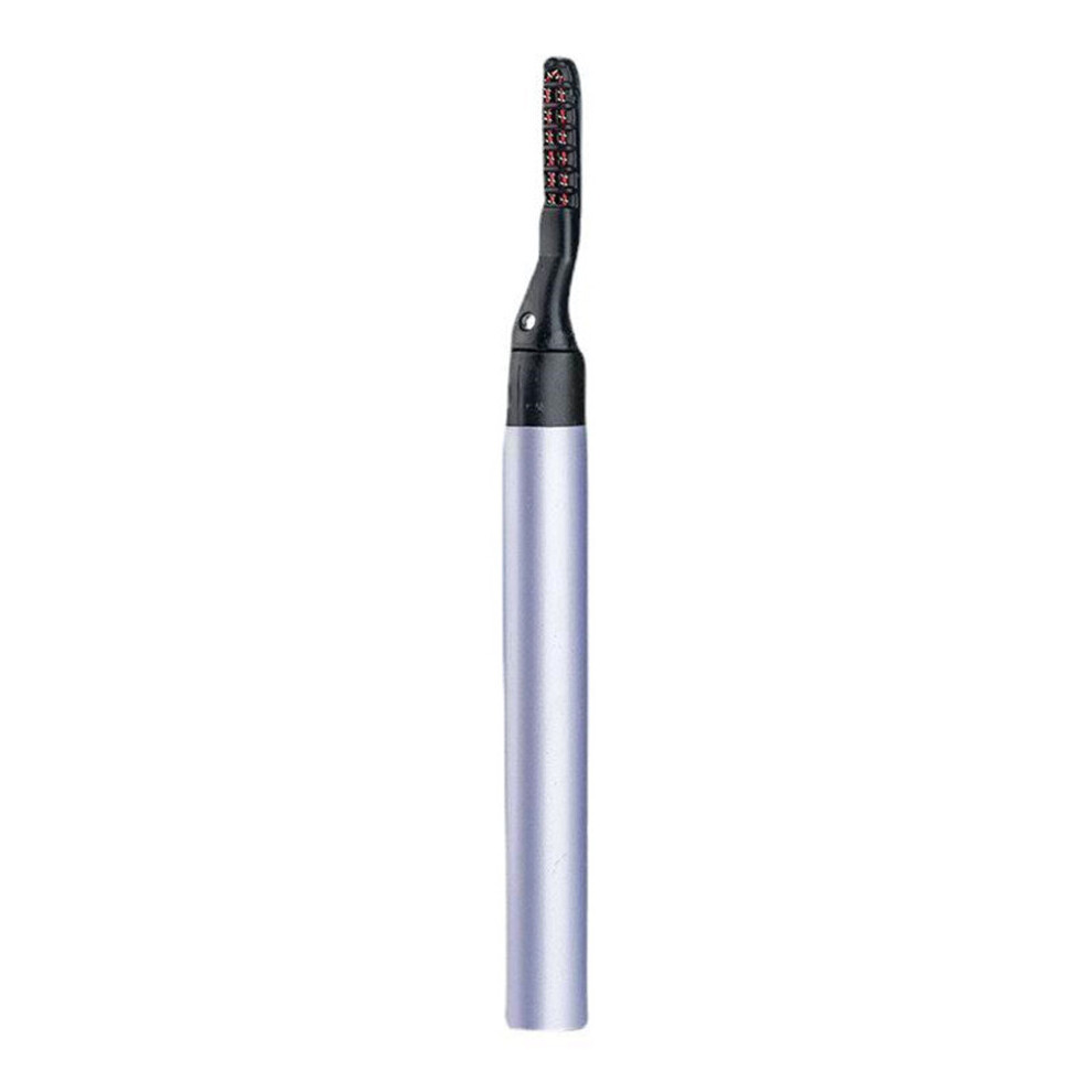 Purple 2Pcs Electric Eyelash Curler Heating Curler
