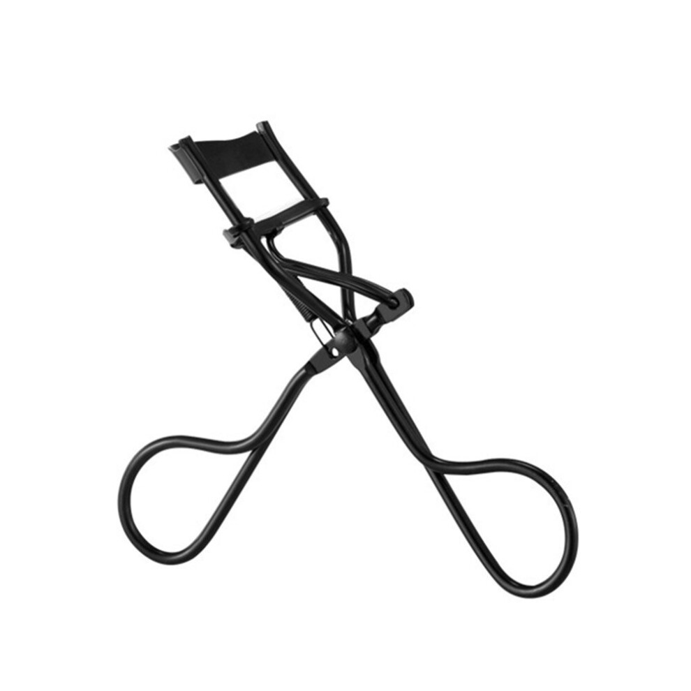 Black 10Pcs Natural Curling Eyelash Curler For Long-Lasting Styling Women's Portable Eyelash Curler