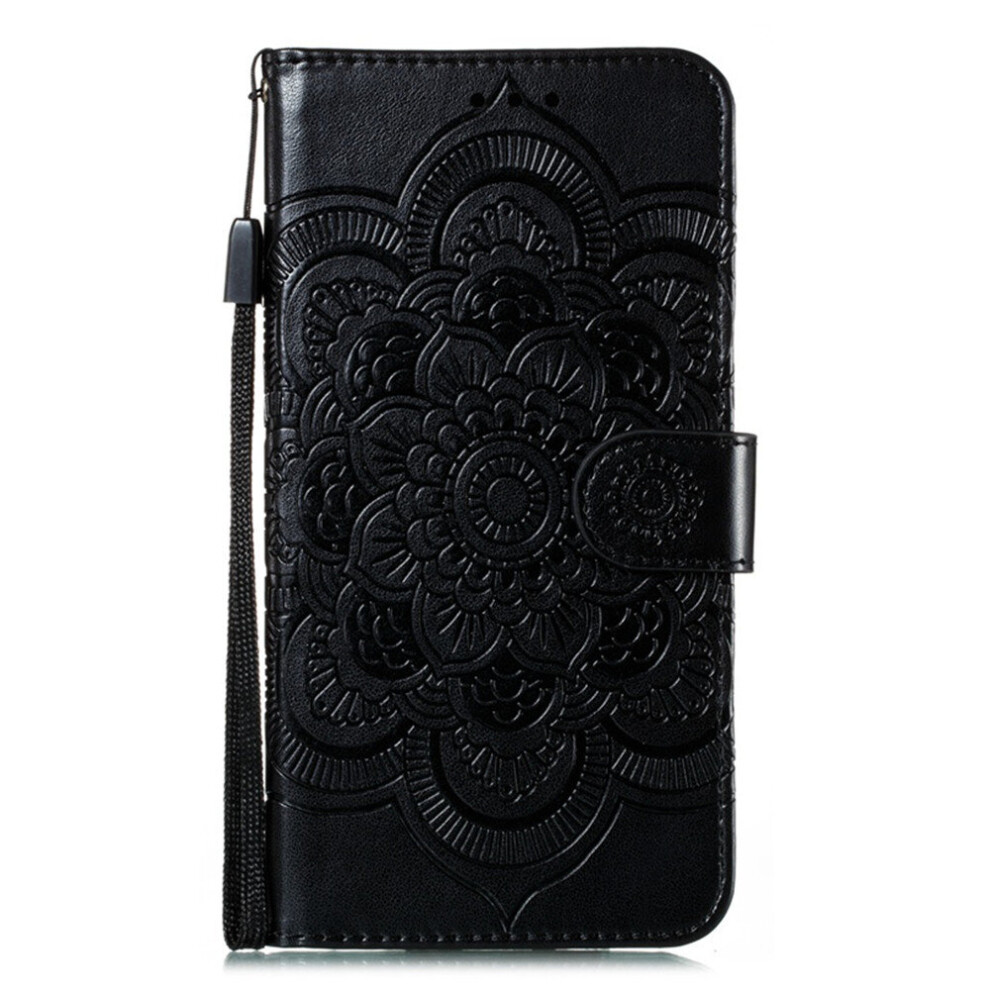 Mandala Flower Flip Pu Leather Wallet Case For Huawei Honor 10 Phone Card Slot Stand Back Book Cover 774048662642