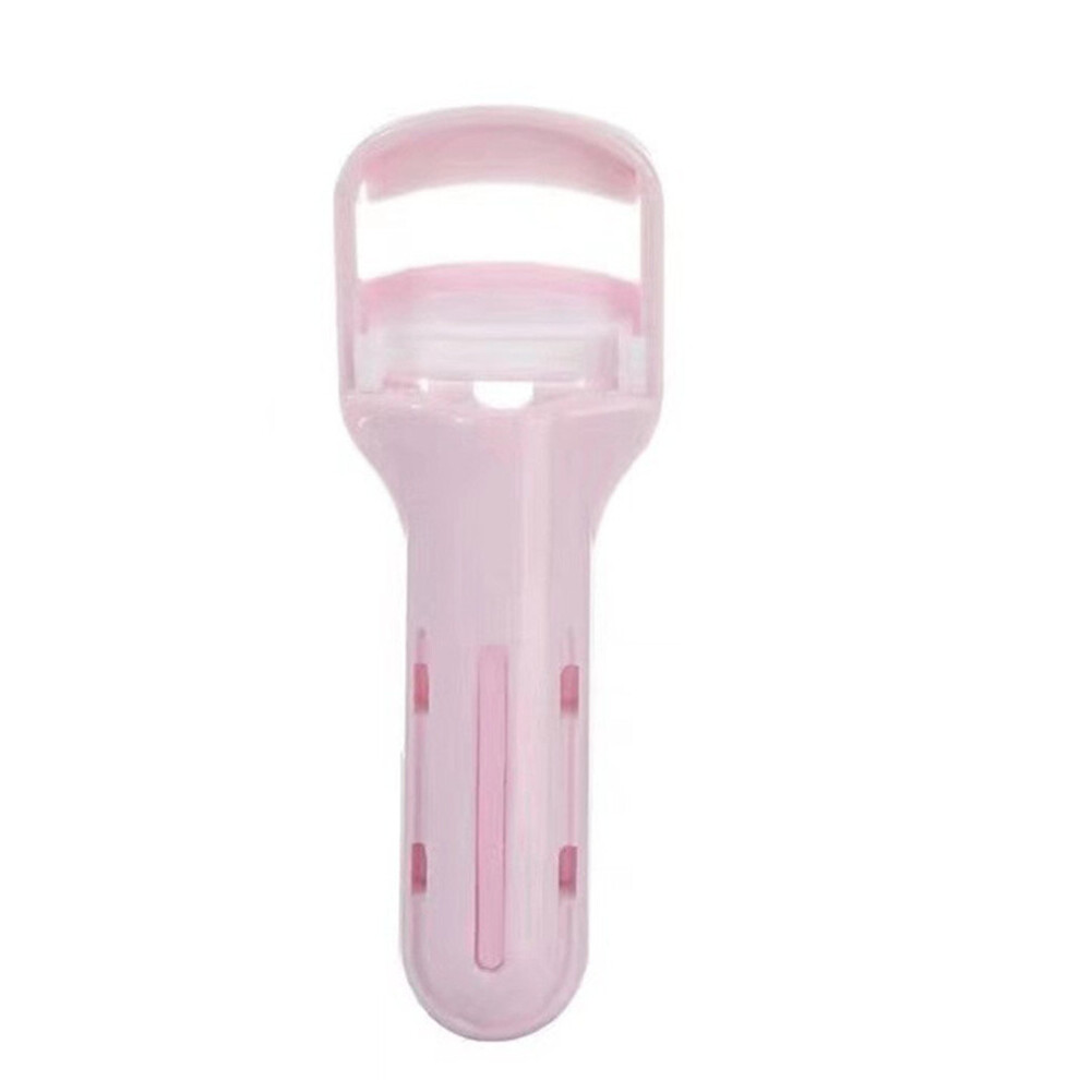 Pink 4Pcs The New Press-Type Eyelash Curler For Women With Long-Lasting Curling