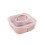 Kitchen Plates Simple Sealed Separating Capped Dried Fruit Box For Multi-Functional Plastic Fruit Disk At Home 2