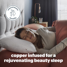 Silentnight Wellbeing Collection Copper Pillow