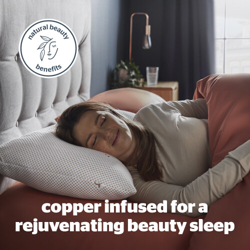 Silentnight Silentnight Wellbeing Collection Copper Pillow