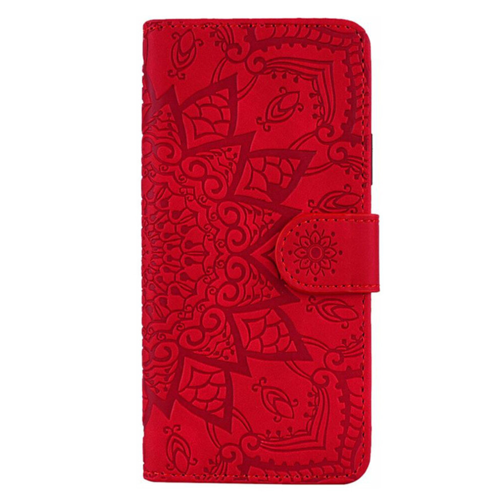 Mandala Flower Flip Case For Samsung Galaxy A50s Pu Leather Wallet Cover 774048670180