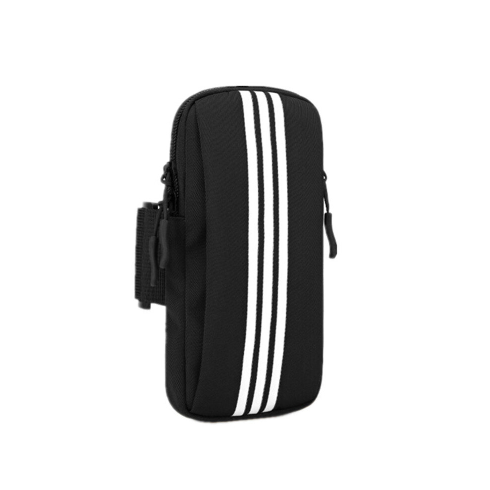 Mobile Phone Arm Bag Night Running Fitness Running Arm Bag Outdoor Sports Arm Bag Wrist Bag Black 774048645614