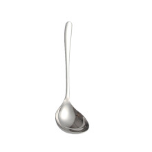 2Pcs 18/8 Stainless Steel Soup Spoon With Long Handle Food Soup Ladle For Kitchen Accessories Thickening Soup Scoop