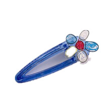 5PCS Little Fresh Girl Candy Color Jelly Transparent Flowers Butterfly Cartoon Hairpin