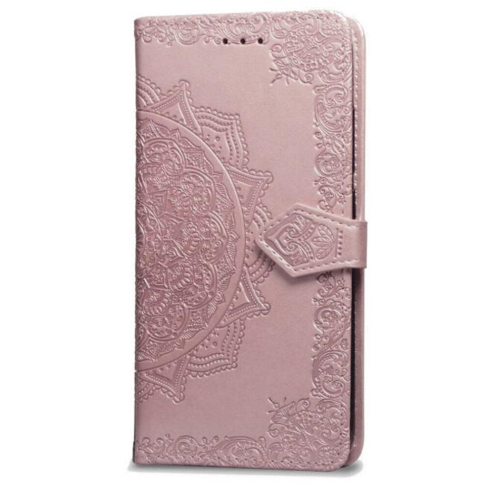 Embossing Pu Leather Wallet Case For Moto G7 Card Slots Flip Stand Cover 774048658294