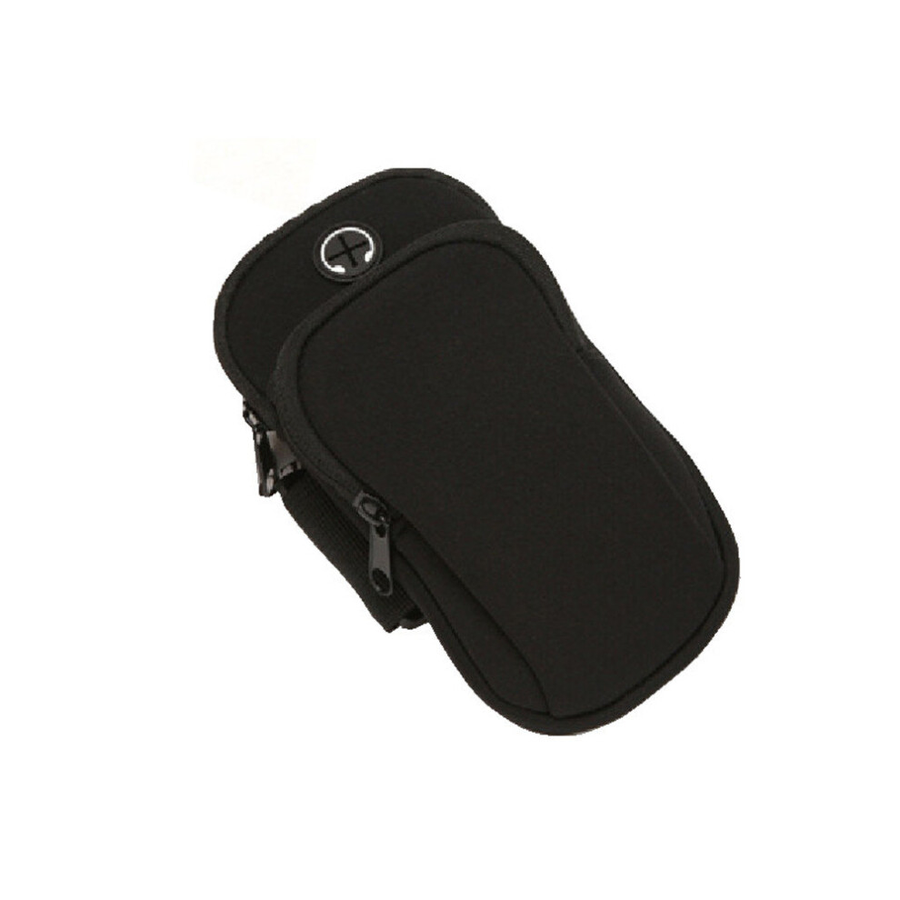 3 Pcs Running Mobile Phone Arm Bag Outdoor Marathon Sports Arm Storage Bag Anti-Sweat Riding Running Bag Black 774048645393