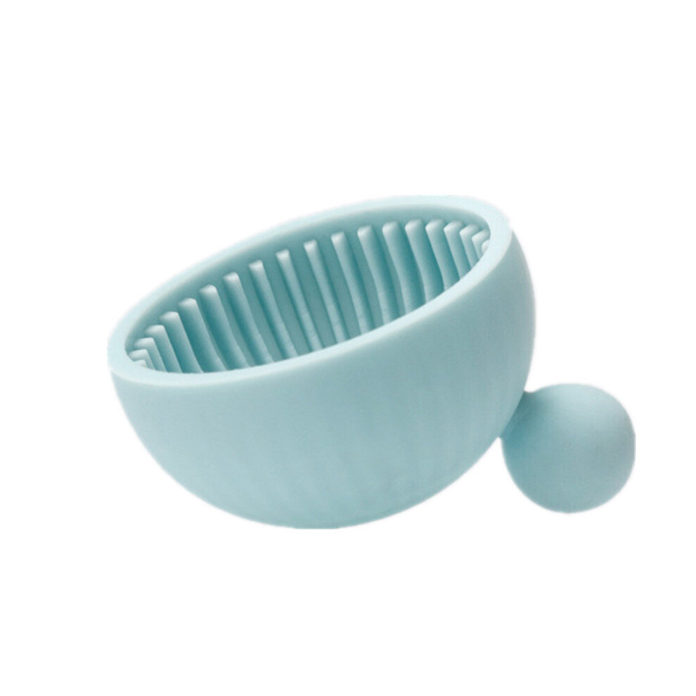 2Pcs Creative Makeup Brush Silicone Cleaning Tray Does Not Hurt The Bristles Makeup Brush Cleaner