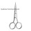 3Pcs Stainless Steel Eyebrow Trimming Scissors 2