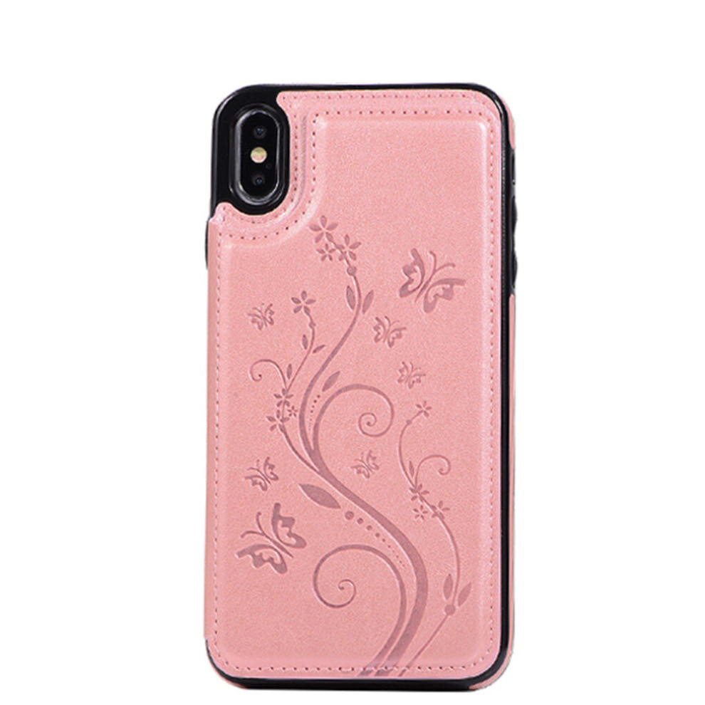 Flower Luxury Wallet Cover For Iphone 11 Pro Pu Leather Coque 774048655453