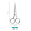 3Pcs Stainless Steel Eyebrow Trimming Scissors 3